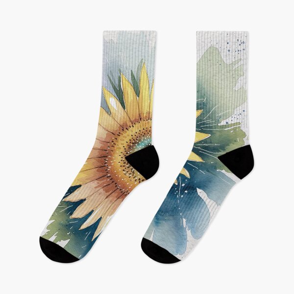 Item preview, A Water colour Sunflowers designed and sold by Random Designs.