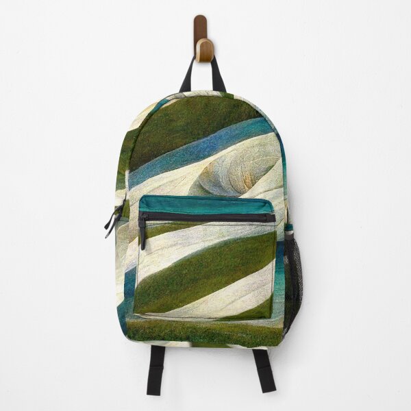 Item preview, Oceanic play of colors – sand ripples and calm waves in blue designed and sold by sabantha.