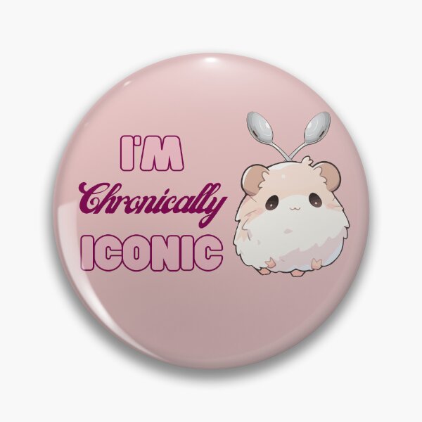 Item preview, Chronically Iconic Spoonie Hamster designed and sold by MySeveralWorlds.