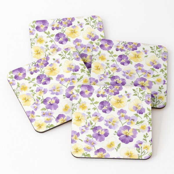 Item preview, Wild Pansy Flower Pattern designed and sold by CoolPixels.