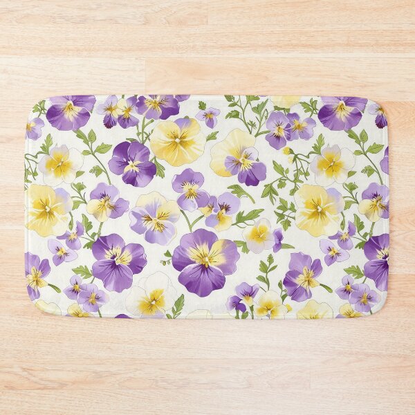 Item preview, Wild Pansy Flower Pattern designed and sold by CoolPixels.