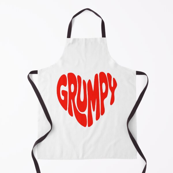 Item preview, Grumpy Red Heart Funny Attitude Gift Moody Grump designed and sold by w1ckerman.