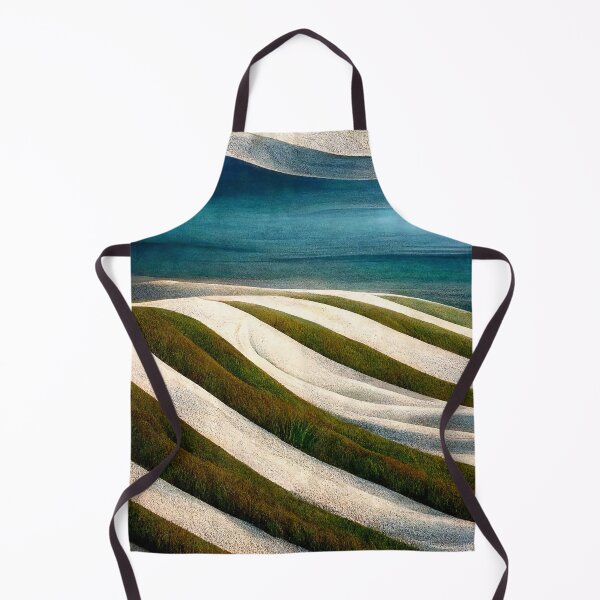 Item preview, Oceanic play of colors – sand mosaic in blue & natural tones designed and sold by sabantha.