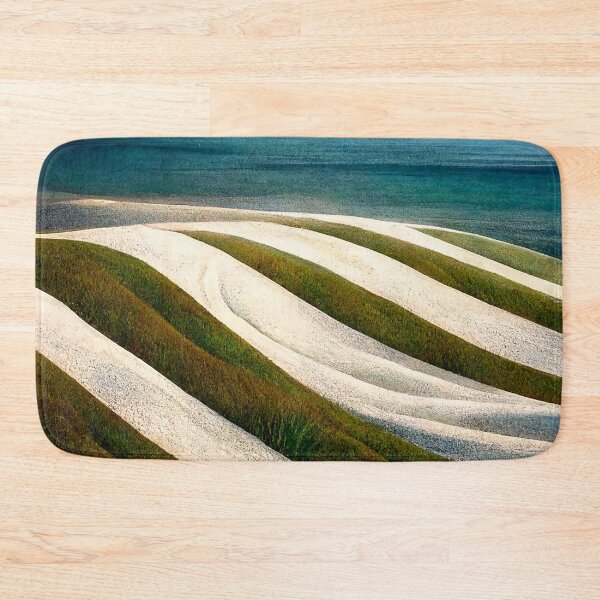 Item preview, Oceanic play of colors – sand mosaic in blue & natural tones designed and sold by sabantha.