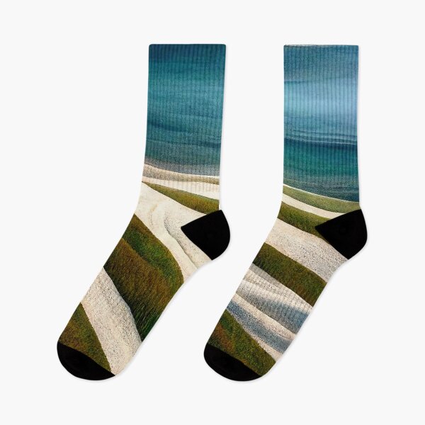 Item preview, Oceanic play of colors – sand mosaic in blue & natural tones designed and sold by sabantha.