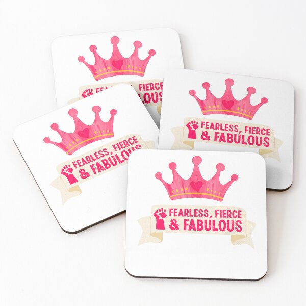 Item preview, Fearless, fierce and fabulous  designed and sold by sbadesignstudio.
