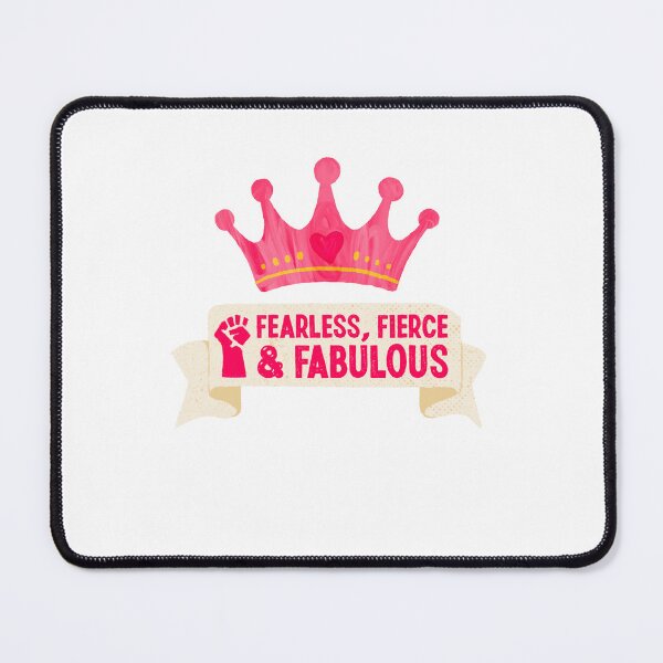 Item preview, Fearless, fierce and fabulous designed and sold by sbadesignstudio.