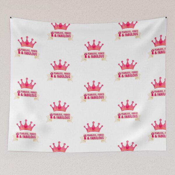 Item preview, Fearless, fierce and fabulous  designed and sold by sbadesignstudio.