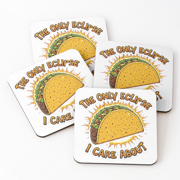 Item preview, Taco Eclipse – Hilarious Food Meme Sticker  Premium Cool Trendy Best Gift Reloaded-Viral Drop 2025 designed and sold by Imaginarium of Chaos falcon88 .