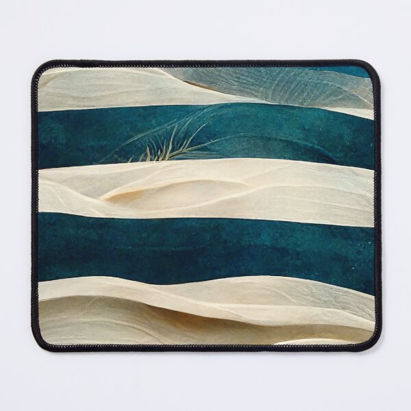 Item preview, Oceanic play of colors – coastal sounds in blue & sand designed and sold by sabantha.