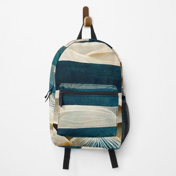 Item preview, Oceanic play of colors – coastal sounds in blue & sand designed and sold by sabantha.