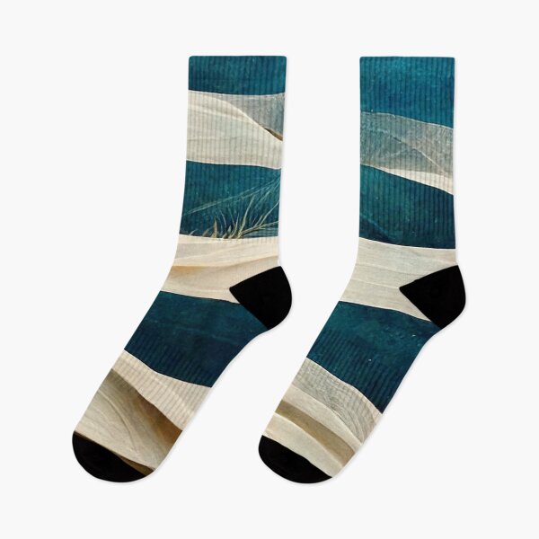 Item preview, Oceanic play of colors – coastal sounds in blue & sand designed and sold by sabantha.
