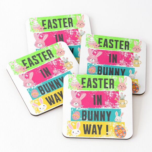 Item preview, EASTER IN BUNNY WAY designed and sold by AJCIShop.
