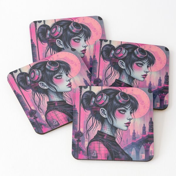 Item preview, fille cyberpunk designed and sold by Terry Collett.