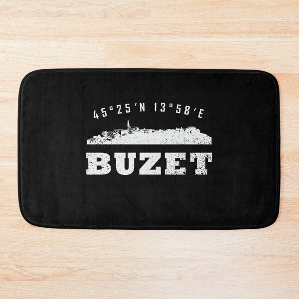 Item preview, The City Buzet - Croatia 005 White designed and sold by MC Art Studio.
