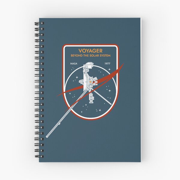Item preview, Voyager. Beyond the Solar System. NASA 1977 Commemorative Badge designed and sold by BGALAXY.