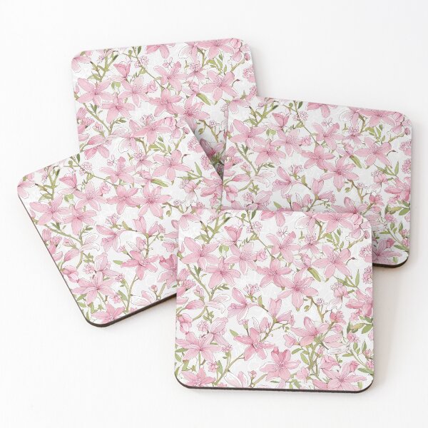 Item preview, Pink Floral Pattern designed and sold by CoolPixels.