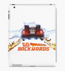 Go Backwards! iPad Case/Skin
