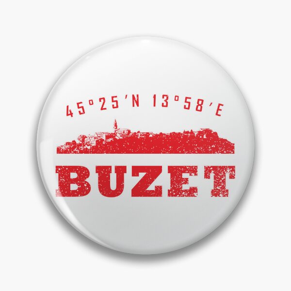 Item preview, The City Buzet - Croatia 005 Red designed and sold by MC Art Studio.