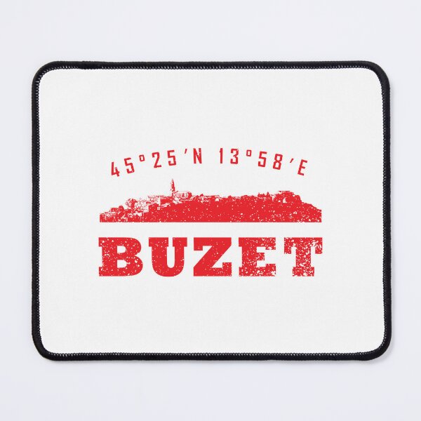 Item preview, The City Buzet - Croatia 005 Red designed and sold by MC Art Studio.