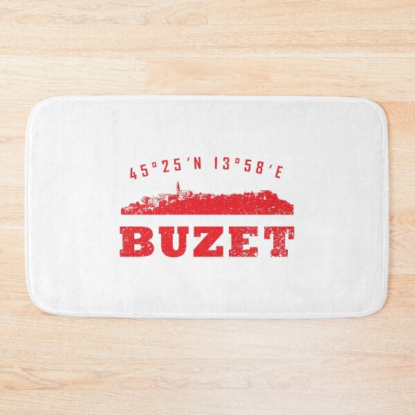 Item preview, The City Buzet - Croatia 005 Red designed and sold by MC Art Studio.