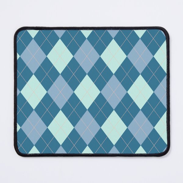 Item preview, Blue Argyle Vintage Pattern designed and sold by Doodle Moon Studios.