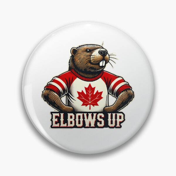 Item preview, ELBOWS UP CANADA! - Beaver designed and sold by Blason.