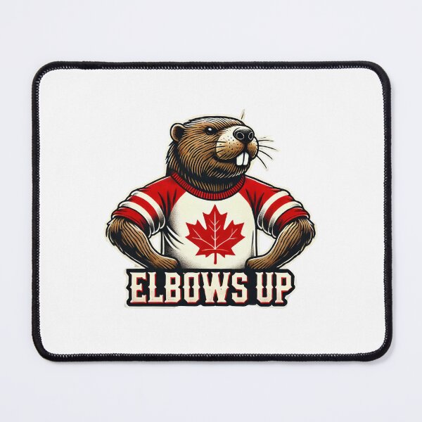 Item preview, ELBOWS UP CANADA! - Beaver designed and sold by Blason.