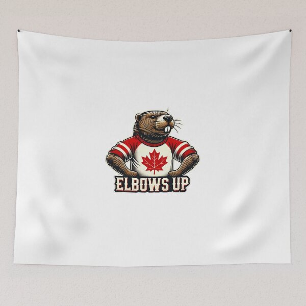 Item preview, ELBOWS UP CANADA! - Beaver designed and sold by Blason.