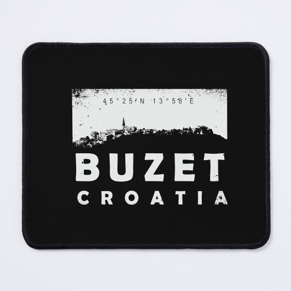 Item preview, The City Buzet - Croatia 006 White designed and sold by MC Art Studio.