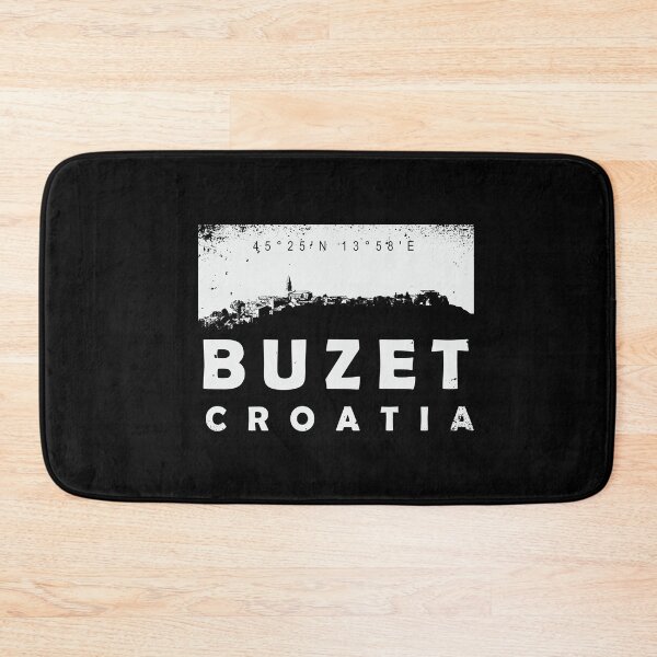 Item preview,  The City Buzet - Croatia 006 White designed and sold by MC Art Studio.