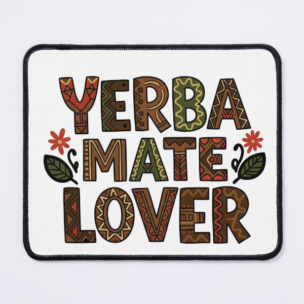 Item preview, YERBA MATE - INSCRIPTION designed and sold by Guryl Michal Designs.