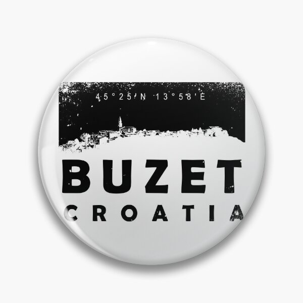 Item preview, The City Buzet - Croatia 006 Black designed and sold by MC Art Studio.