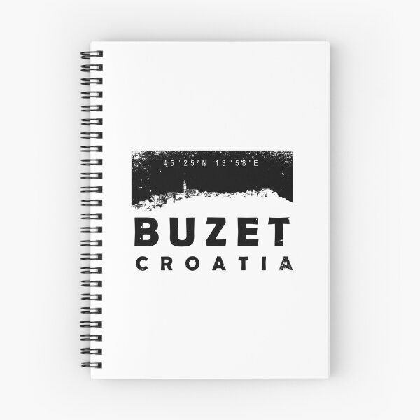 Item preview, The City Buzet - Croatia 006 Black designed and sold by MC Art Studio.