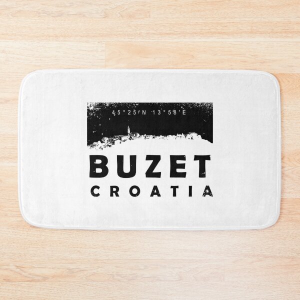 Item preview, The City Buzet - Croatia 006 Black designed and sold by MC Art Studio.