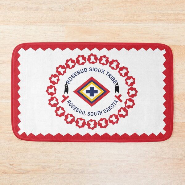 Item preview, Flag of Rosebud Sioux Tribe of the Rosebud South Dakota Reservation USA designed and sold by Beluga Cat.