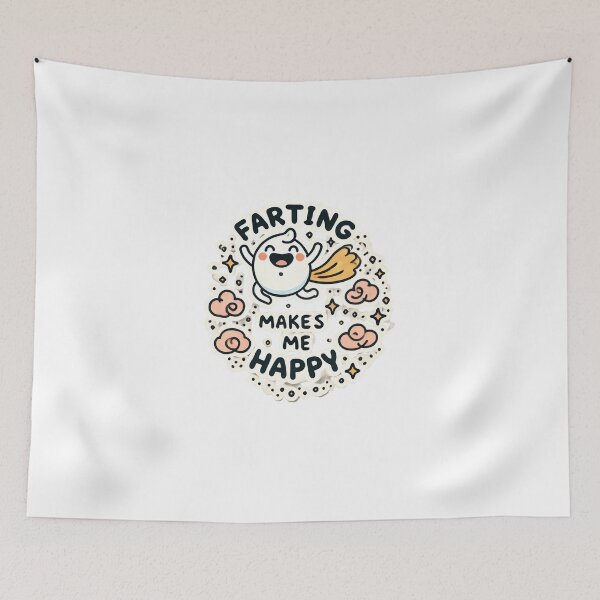 Item preview, Farting Makes Me Happy designed and sold by Blason.