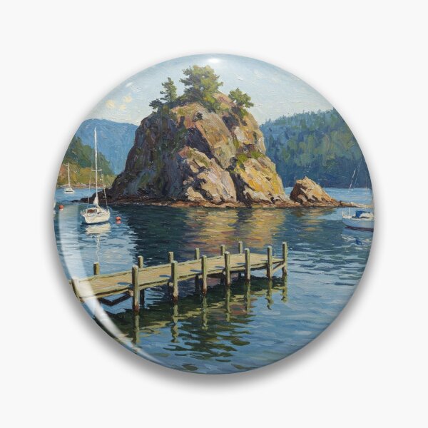 Item preview, Island, Deep Cove, Canada, Birthish Columbia . Coast . designed and sold by Cliff Vestergaard.