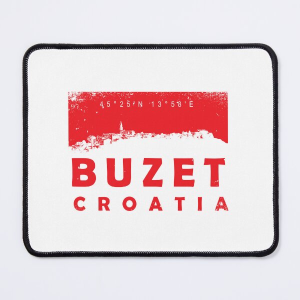 Item preview, The City Buzet - Croatia 006 Red designed and sold by MC Art Studio.