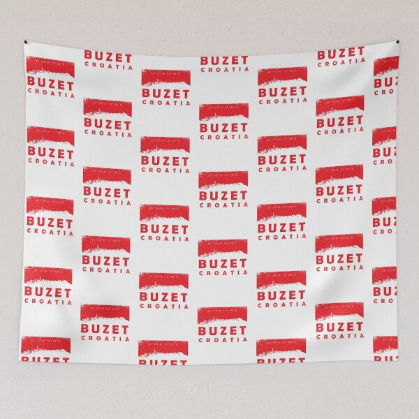 Item preview, The City Buzet - Croatia 006 Red designed and sold by MC Art Studio.