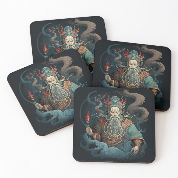 Item preview, Ancient Chinese Mythology God – Fantasy Character Illustration designed and sold by Hakubiya.