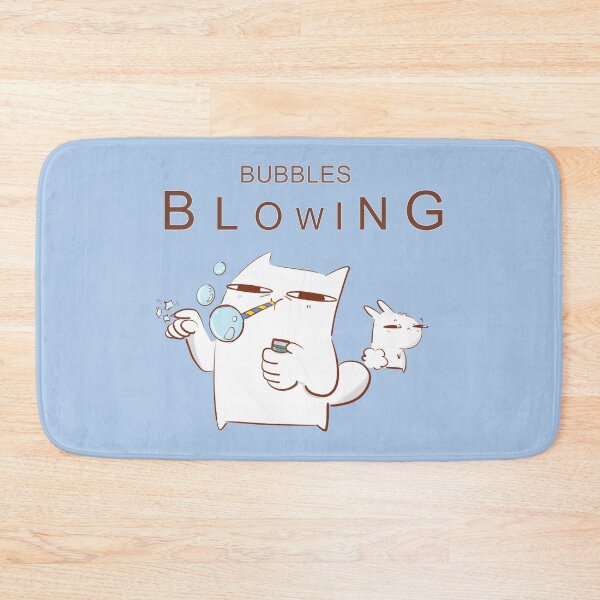 Item preview, Cat blowing Bubbles designed and sold by Mobile's Blue Sky.
