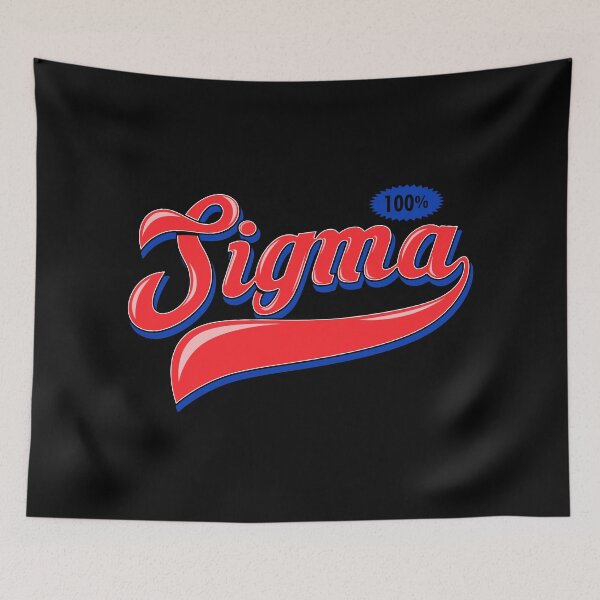 Item preview, Baseball Typography Gift For Sigma People designed and sold by BoggsNicolasArt.