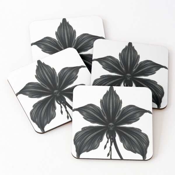 Item preview, dark flower designed and sold by TatiVirgilio.