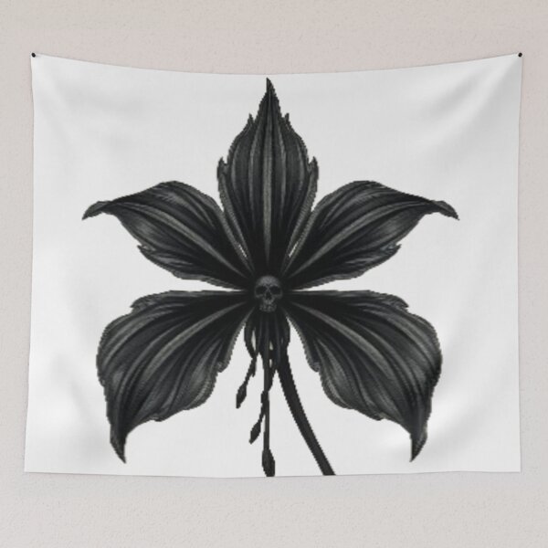 Item preview, dark flower designed and sold by TatiVirgilio.