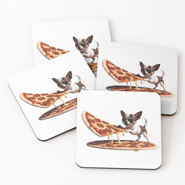 Item preview, Chihuahua Pizza Lover – Small, But With a Big Appetite designed and sold by StormArte.