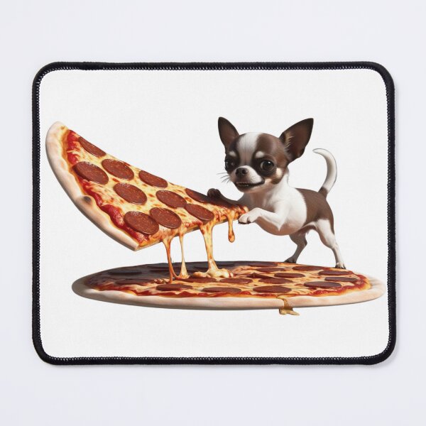 Item preview, Chihuahua Pizza Lover – Small, But With a Big Appetite designed and sold by StormArte.