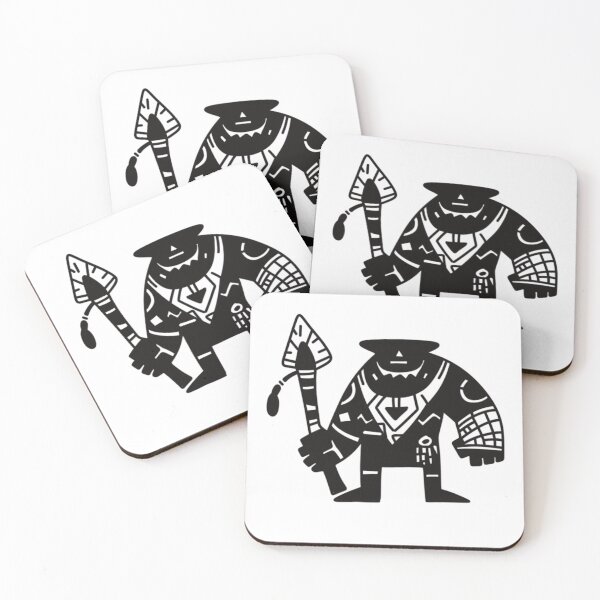 Item preview, Tribal Warrior Doodle Art – Black & White Illustration designed and sold by VentoPrintic788.