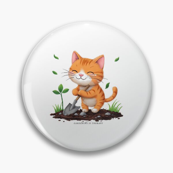 Item preview, Cat Digging with a Crowbar – Life’s a Garden, Dig It!" designed and sold by VibeVault12.