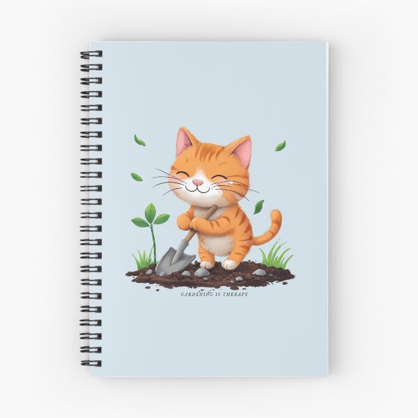 Item preview, Cat Digging with a Crowbar – Life’s a Garden, Dig It!" designed and sold by VibeVault12.